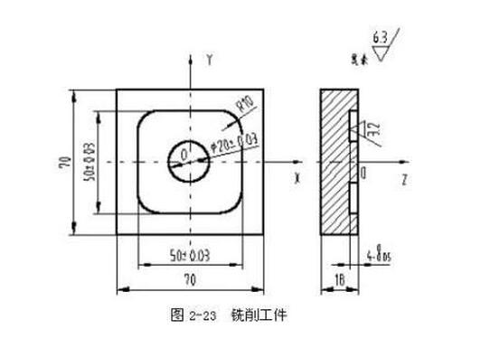 数控铣床编程与实例